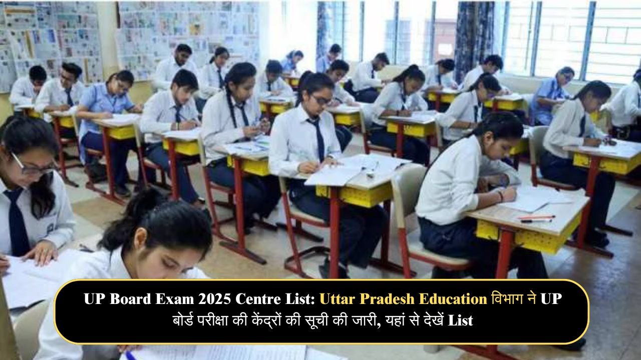 UP Board Exam 2025 Centre List