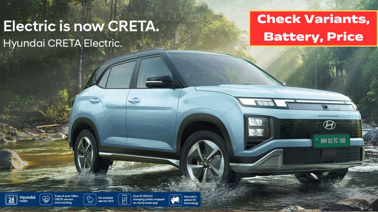 Hyundai Creta EV Launch Date 2025 Check Variants, Battery Specs, and All You Need to Know