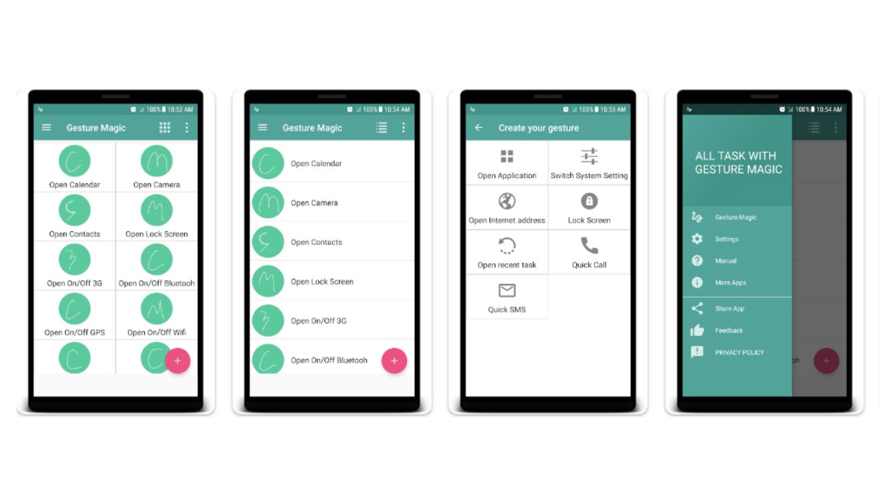 Gesture Magic Application