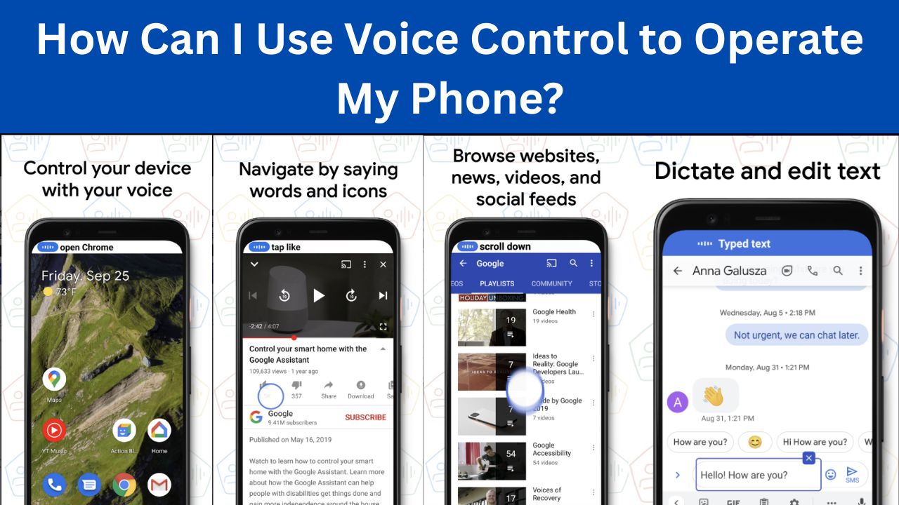 How Can I Use Voice Control to Operate My Phone?