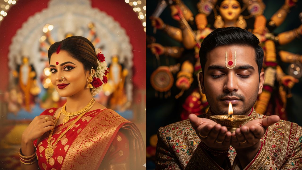 How to Create Navratri Special Photo by Google Gemini Prompt? Navratri Mata Rani Ai Photo Prompt