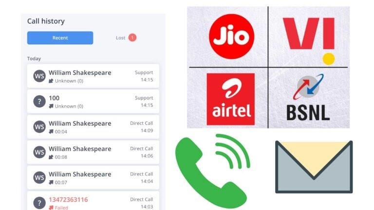 How to Find Call Details of your Jio, Airtel, vi, etc number in 2025: Full Process Explained