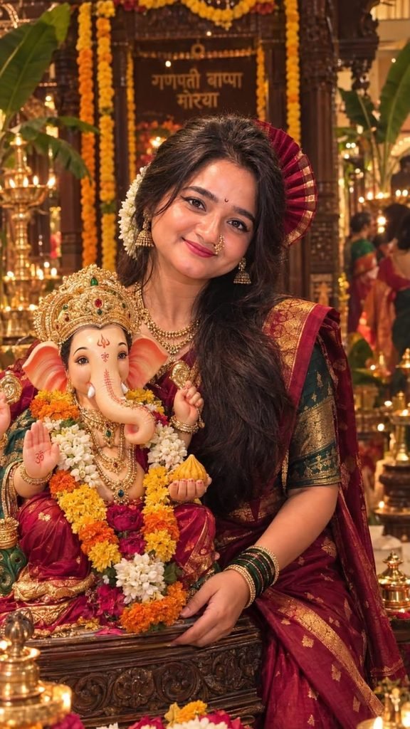 Ganesh Chaturthi AI Image Prompt